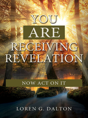 cover image of You Are Receiving Revelation